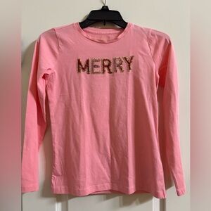 Crewcuts Merry long sleeve girls shirt